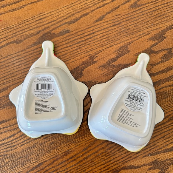 Celebrate It Holiday Penguin Ceramic Dishes 2 Nwt Poshmark